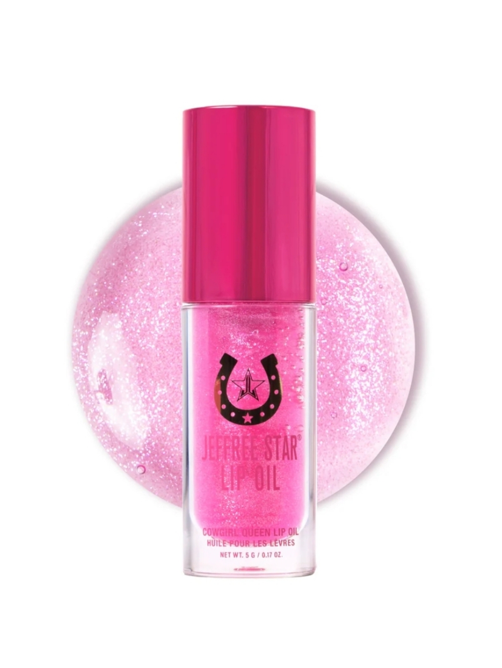 Jeffree Star Cowgirl Queen Lip Oil - Hot Pink Shimmer